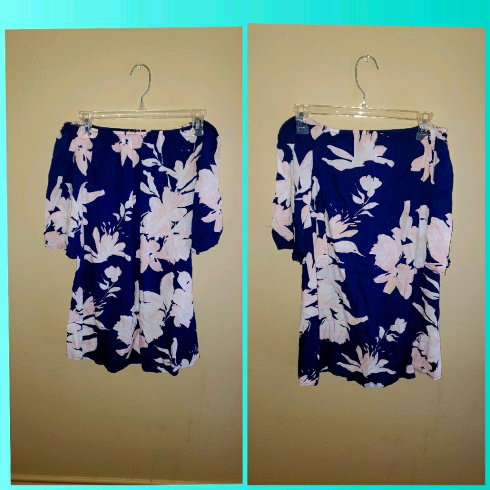 Lilly Flower off shoulder dress